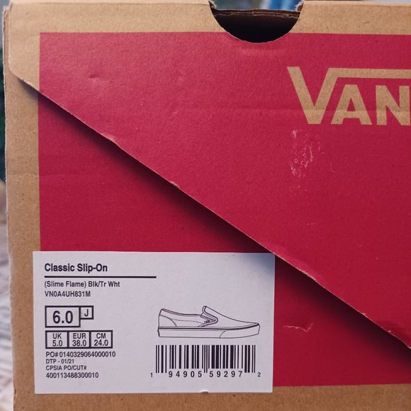 Vans Flame Slip On - Picture 2 of 2